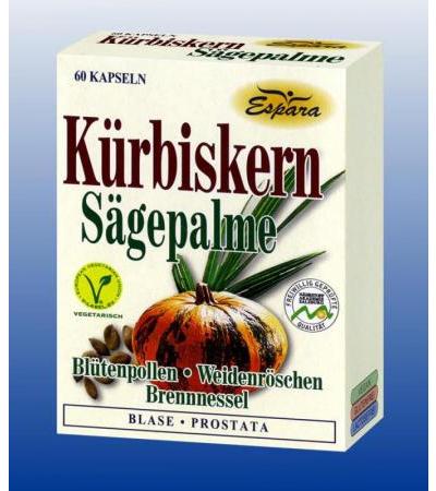 Espara Kürbiskern-Sägepalme Kapseln 60 Stk.
