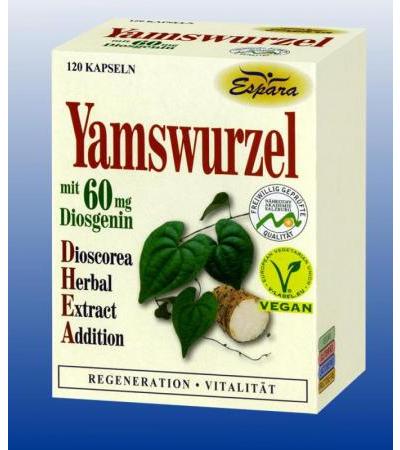 Espara Yamswurzel Kapseln 120 Stk.
