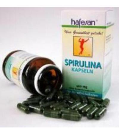 Hafesan Spirulina Algen 400mg Kapseln 60 Stk.