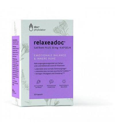 Relaxeadoc Safran Plus 30mg 30 Stk.